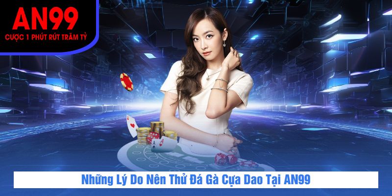 Những Lý Do Nên Thử Đá Gà Cựa Dao Tại AN99